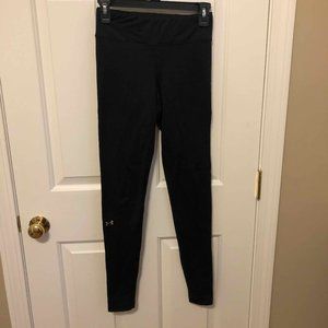 Under Armour Thermal Black Leggings Size Small